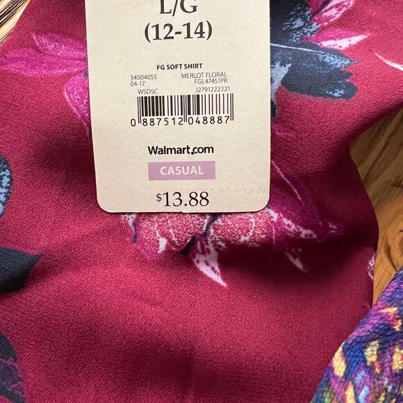 Women's Size Large Spring Summer Blouse Bundle NEW WITH TAGS - Picture 7 of 9